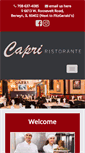 Mobile Screenshot of capriristoranteberwyn.com